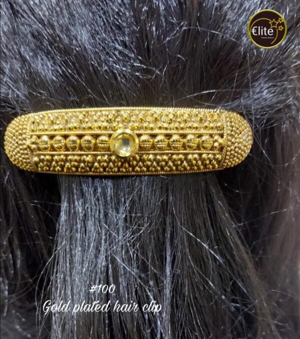 Elite Gold Plated Hair Clip