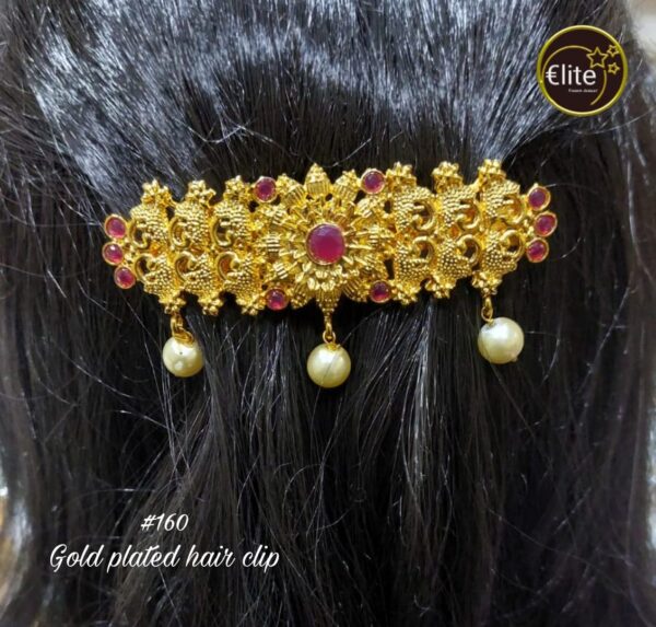 Elite Gold Plated Hair Clip