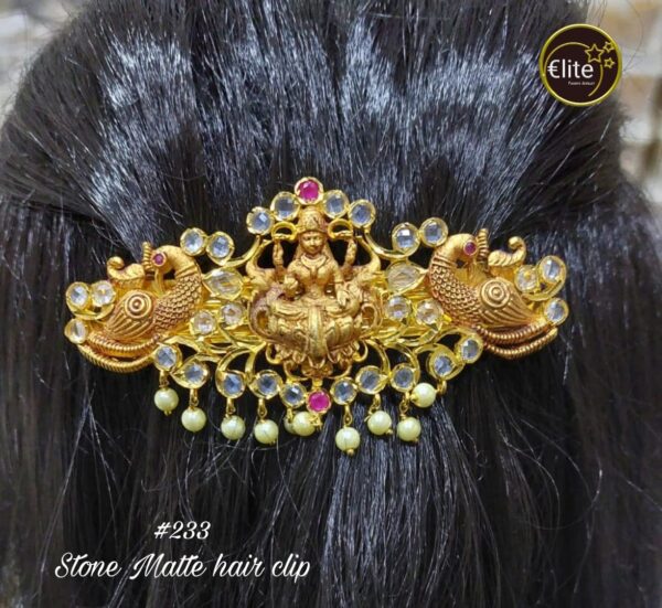 Elite Stone Matt Hair Clip