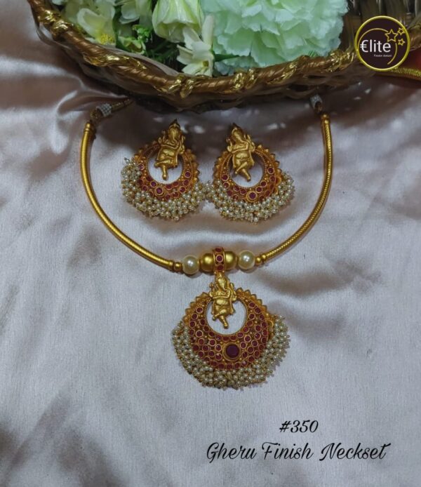 Elite Gheru Finish Neckset