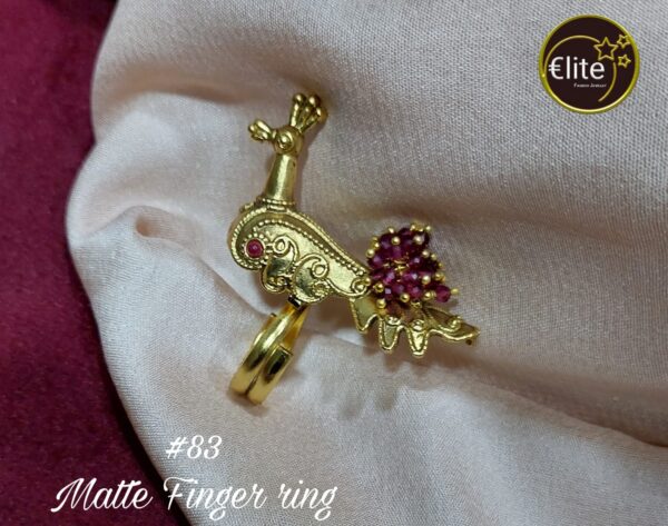 Elite Matte Finishing Ring